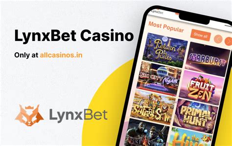 Lynxbet casino bonus